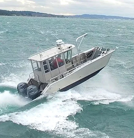 2023 Kindle функциональная кабина для лодки, алюминиевая посадка, транспортировка, морской круизер на продажу