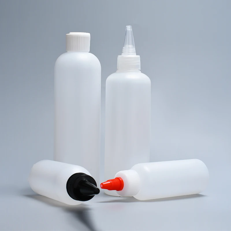 30ml 60ml LDPE HDPE engine oil bottle empty glue plastic squeeze bottle  with nozzle for machine, LDPE Bottles Wholesale