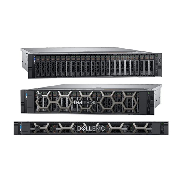 For Dell EMC PowerEdge R7425 24-Bay Rack Server with Dual AMD 7281 64GB Memory H740p IDRAC 9 ENT Stock Products