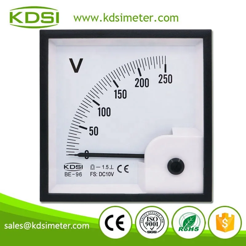 Portable Precise BE-96 DC10V 250V DC Analog Voltage Meter
