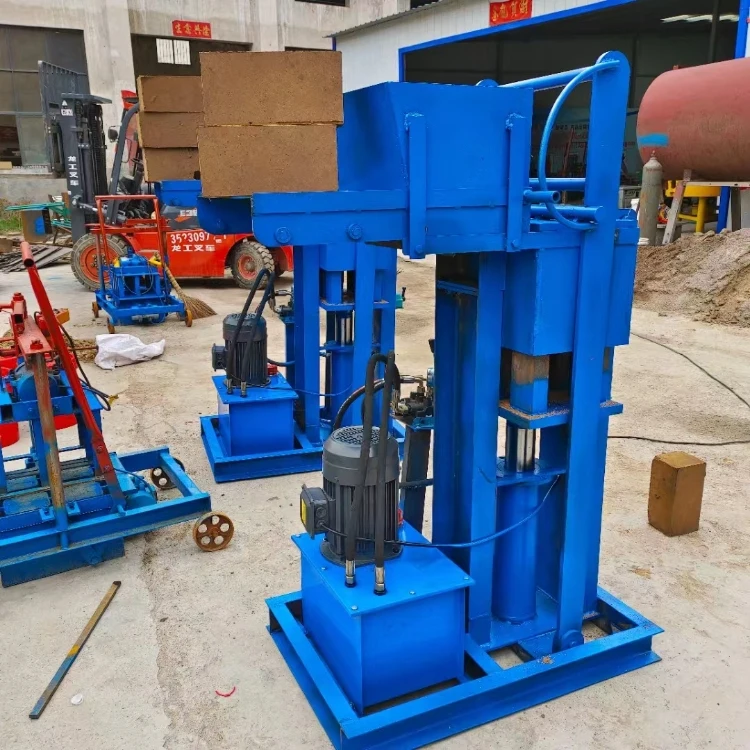 Electric Block Mold Machine Automatic Hydraulic Hollow Clay Brick Making Machine