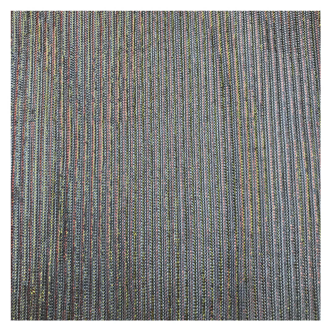 2022 New Style Colorful Wrinkle Metallic Stretch Fabric Very Light Weight Polyester Lurex Jersey Knitted Fabric for Dress