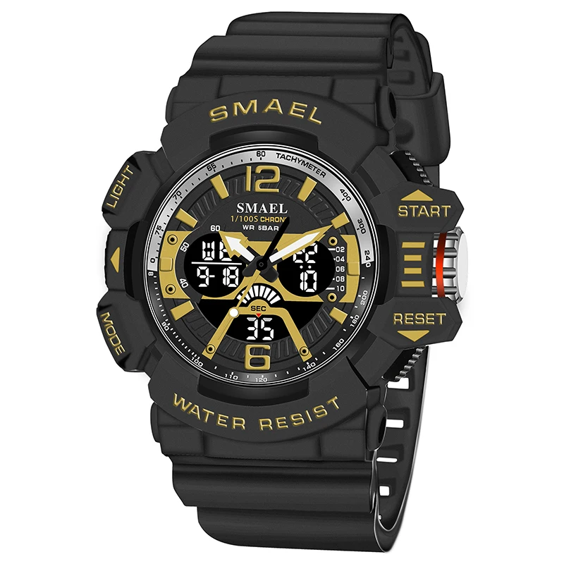 Smael best sale watch settings