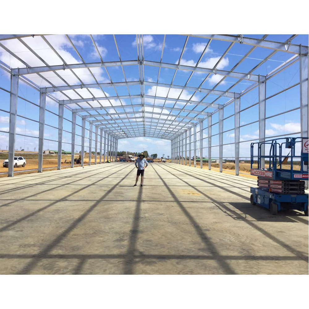 High Quality Large-Span Prefabricated Workshop Light Steel Structure for Metal Shed Building Warehouse
