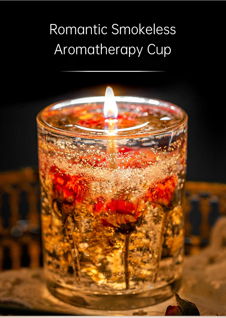 Wholesale Shell Glass Cup Private Label Home Decorative Diy Scented