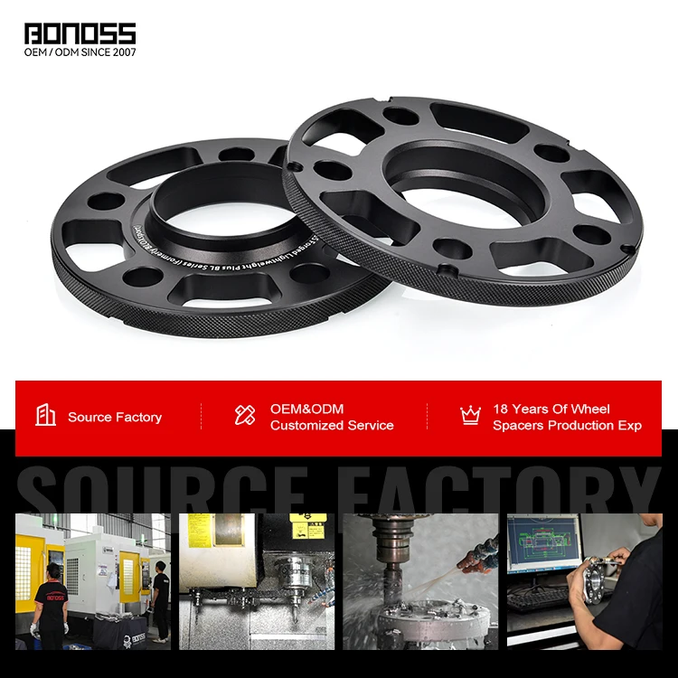 Custom Wheel Spacers Factory 6061-T6 Forged Hubcentric Adapters For Any Car Models 5x112 5x114.3