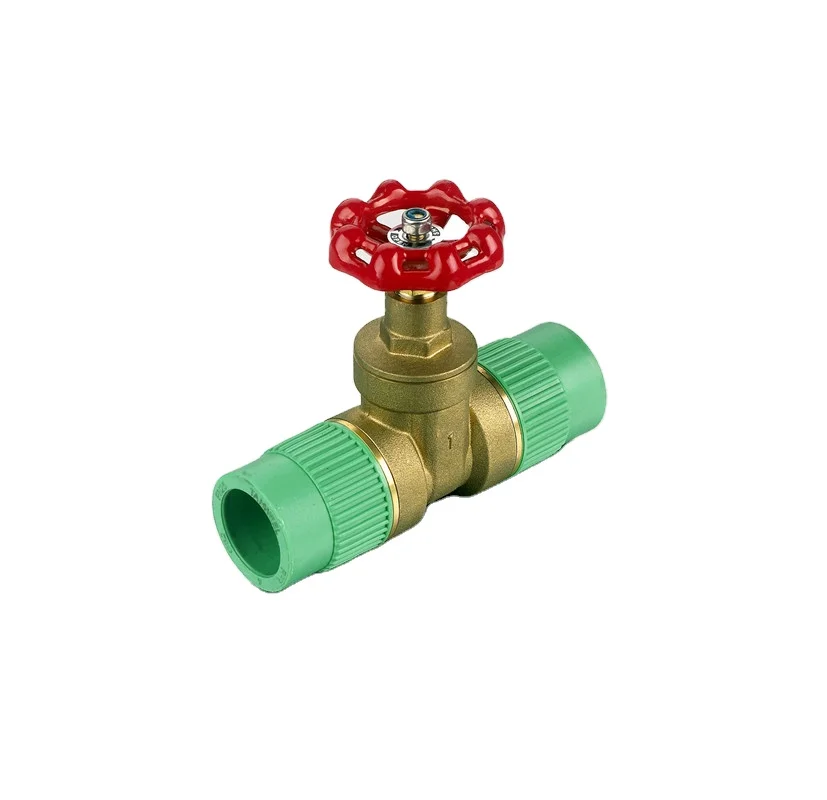 PPR BRASS BALL VALVE CONCEAL VALVE ZINC ALLOY HANDLE WITH CHROME PLATING