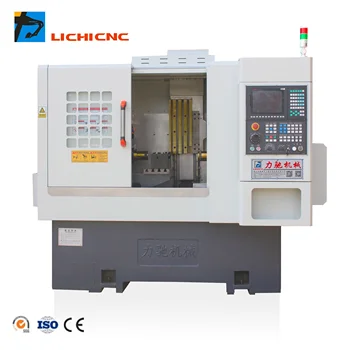 LC-X46SD CNC Molding Machine Dual-spindle flat bed CNC Lathe Machine with bar feeder