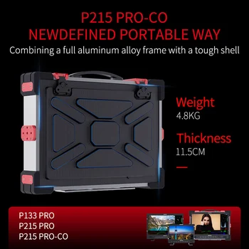 SEETEC P215 PRO 21.5" 1000 Nits High-Performance Broadcast Director Production Monitor with 4K Support LUT Waveform detail image