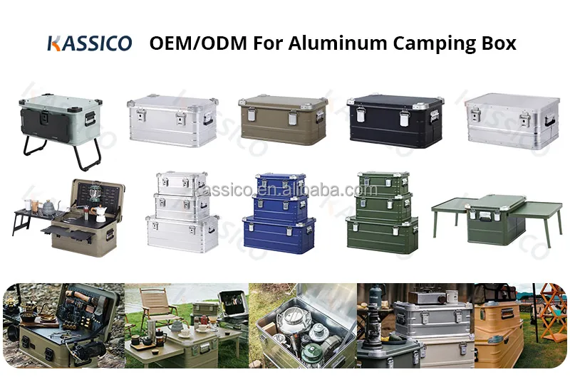 aluminum camping box
