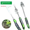 3Pcs Dual-color Plastic Handle Weeding Tools Set,