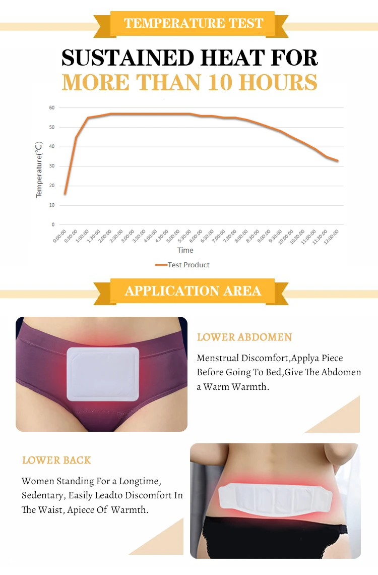 Offer Bulk Sales Heating Pad Portable Heat Pad Heated Body Warmer Pads For Women Menstrual Buy