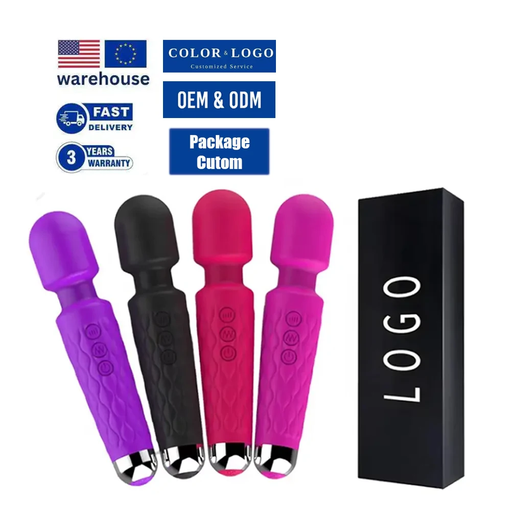 Wholesale Sexual Adult Product Massager Consoladores Para Mujer Vibradores  Dildo AV Wand Massage Vibrator Sex Toy for Women