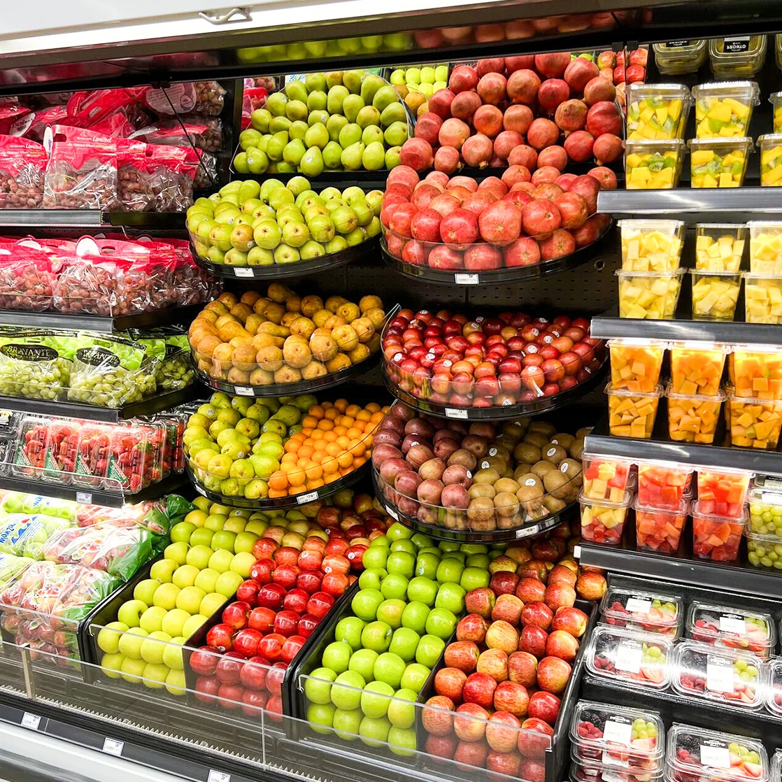 Durable Food Grade Plastic Trays for Supermarket Display