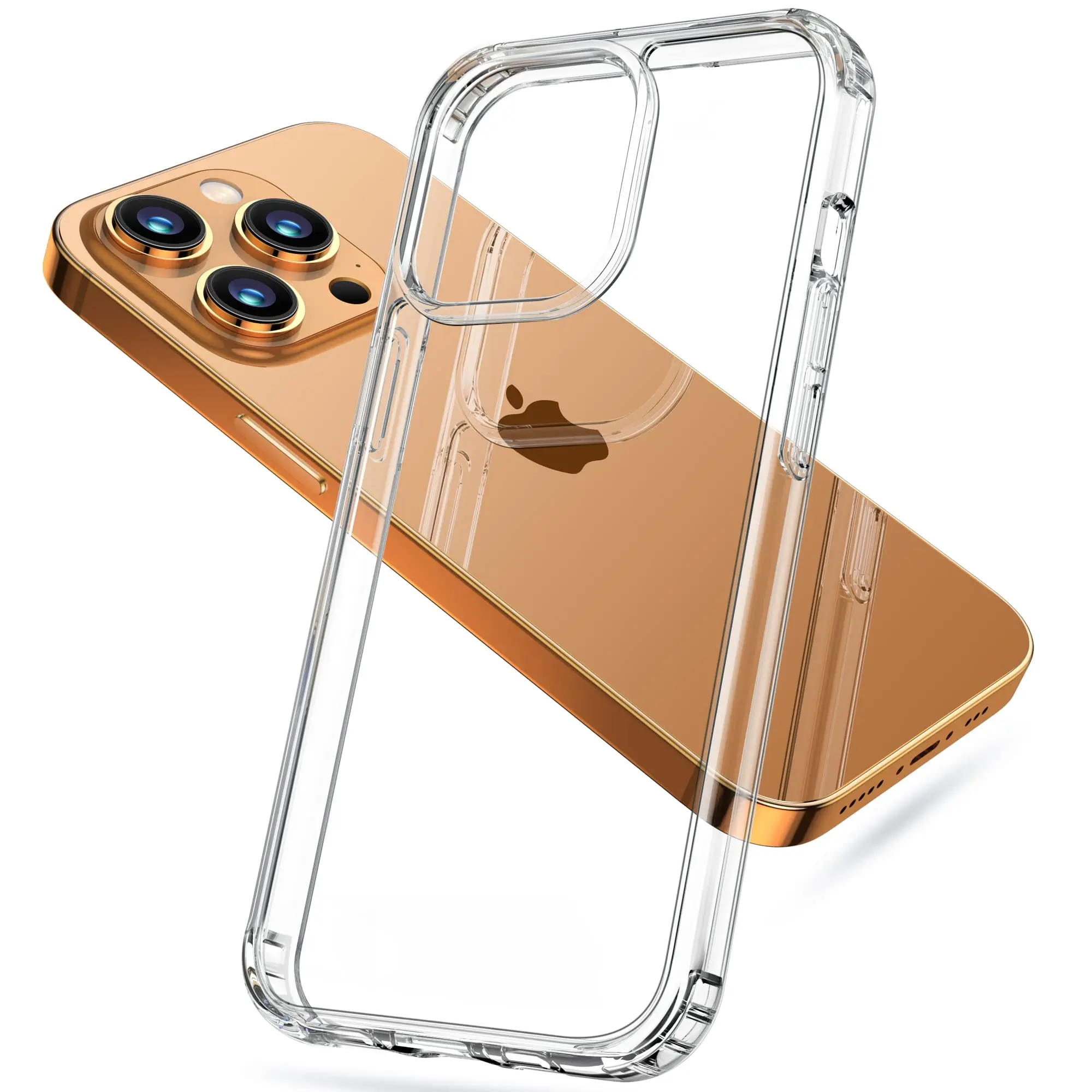 Custom PC Hard Back TPU Silicone Bumper for Iphone Cases