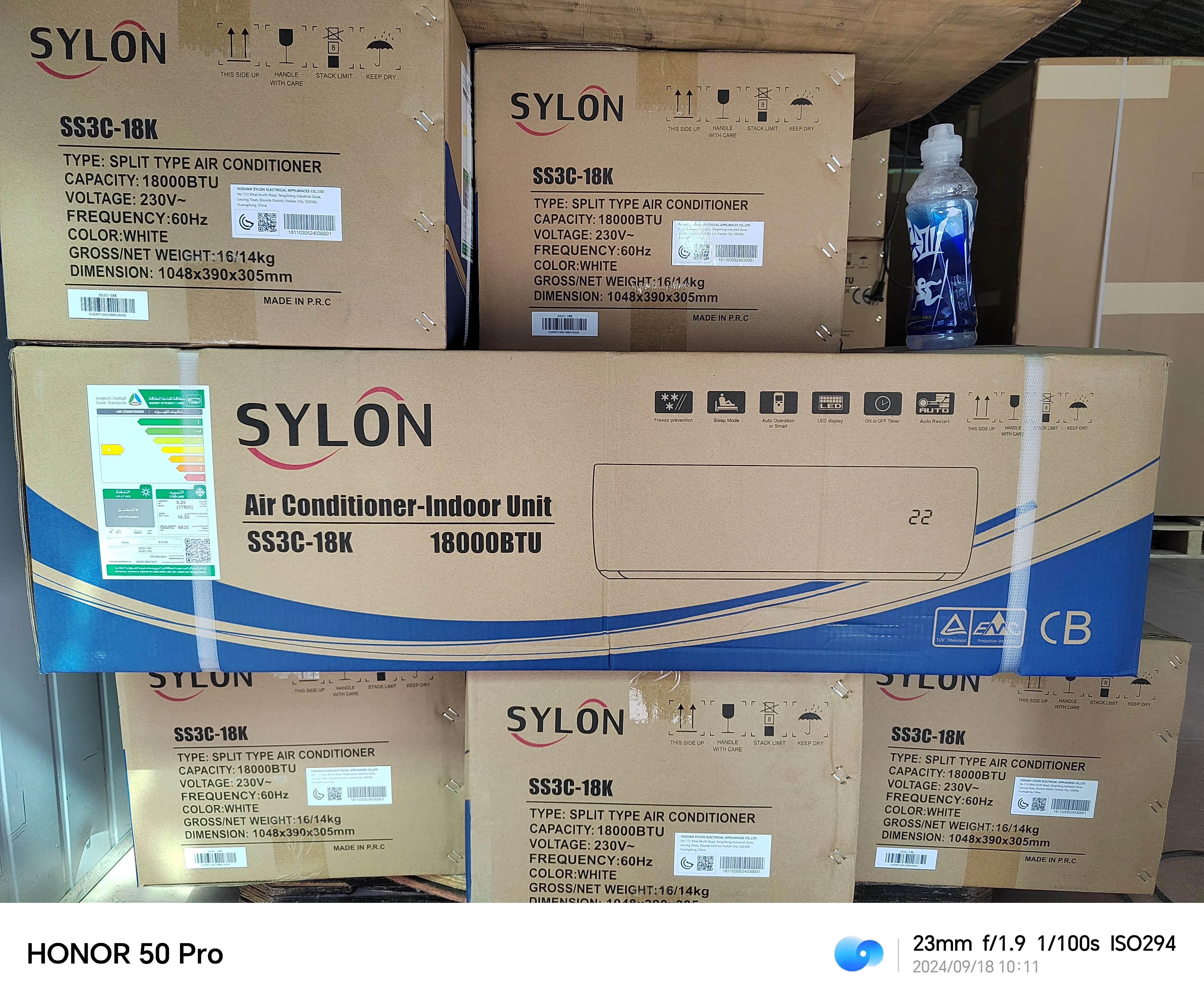 Low Power Cooling Only Gas R32 Split air Conditioners With Brand Compressor Climatiseur for Household and Wifi Smart Control