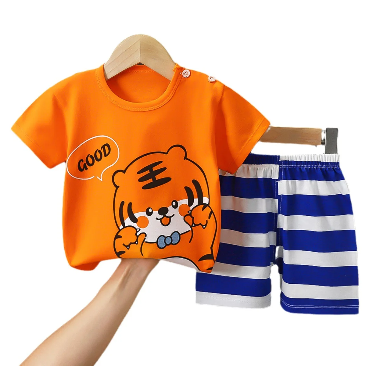 Kids Boy Clothing Sets Children's Short Sleeve Set Summer Cotton Boys  Clothes Thin New Girls T-shirt Baby Clot - Buy Kids Boy Clothing  Sets,Children's Short-sleeved Suit,Summer Cotton Children's Short