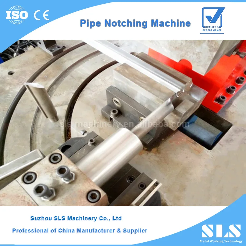 
 Automatic Hydraulic Square Pipe Angle End Arc Notching Tool, Copper/Aluminum/Stainless Steel Metal Tube Notcher Machine  