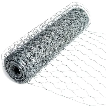 1/2" opening 0.8mm wire hot dipped galvanized cheap chicken fence wire mesh chicken cage