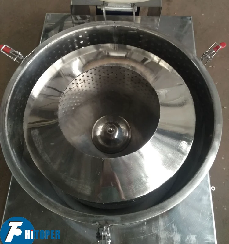 Filtration Centrifuge With Filter Bag to Filter Suspensons in Fluids