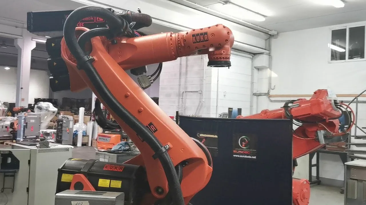 KUKA Robot KR 210 - Industrial Welding Robot with KR C2 Controller