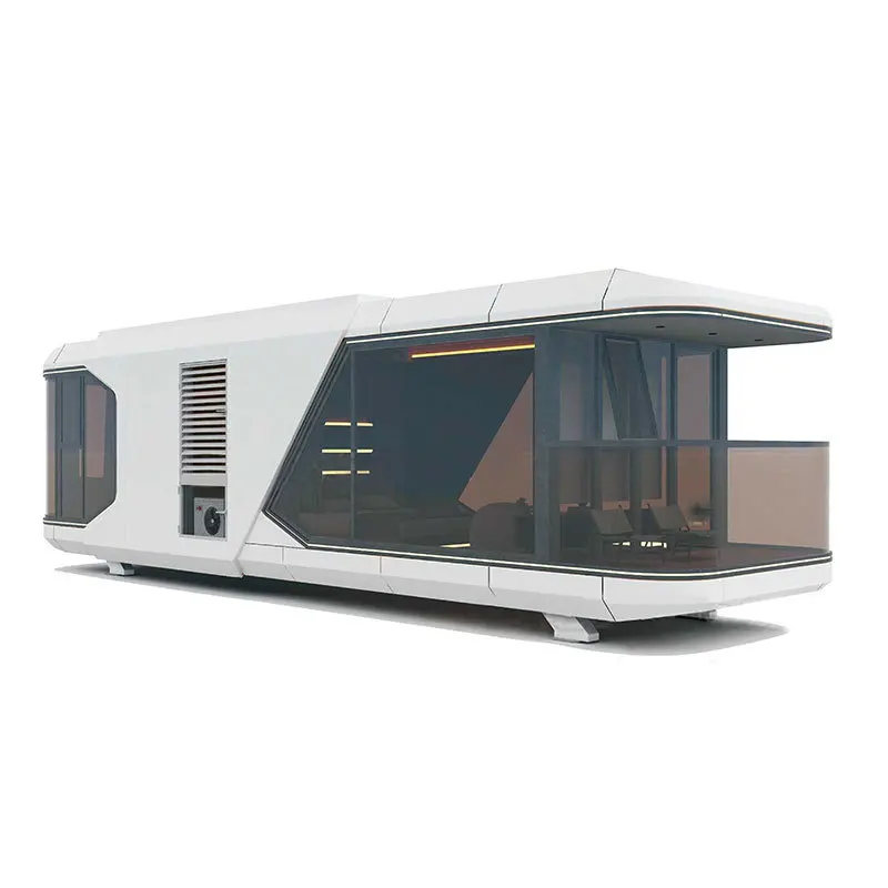 Alibaba.com: Apple Cabin 20Ft 40Ft prefab tiny capsule house with ...