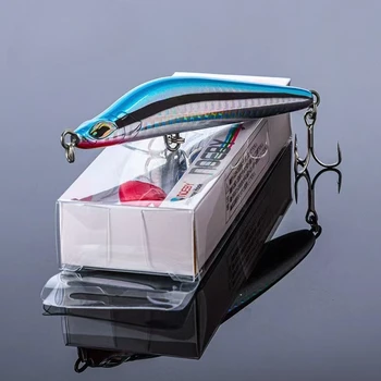 105mm/40g Saltwater Sinking Fishing Pencil Lure Bait, Laser Bass Lure Swimbait Jigminnow Lure – Soft Lure – view 5