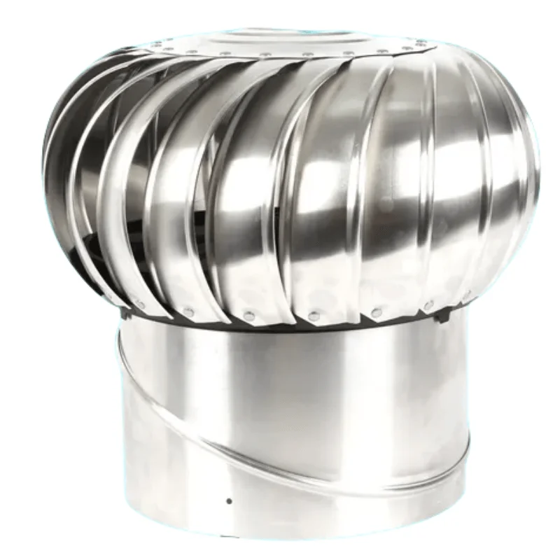 Unpowered Automatic Turbo Air Ventilation Fan Roof Top Stainless Steel Centrifugal Exhaust Fan with OEM & ODM Support
