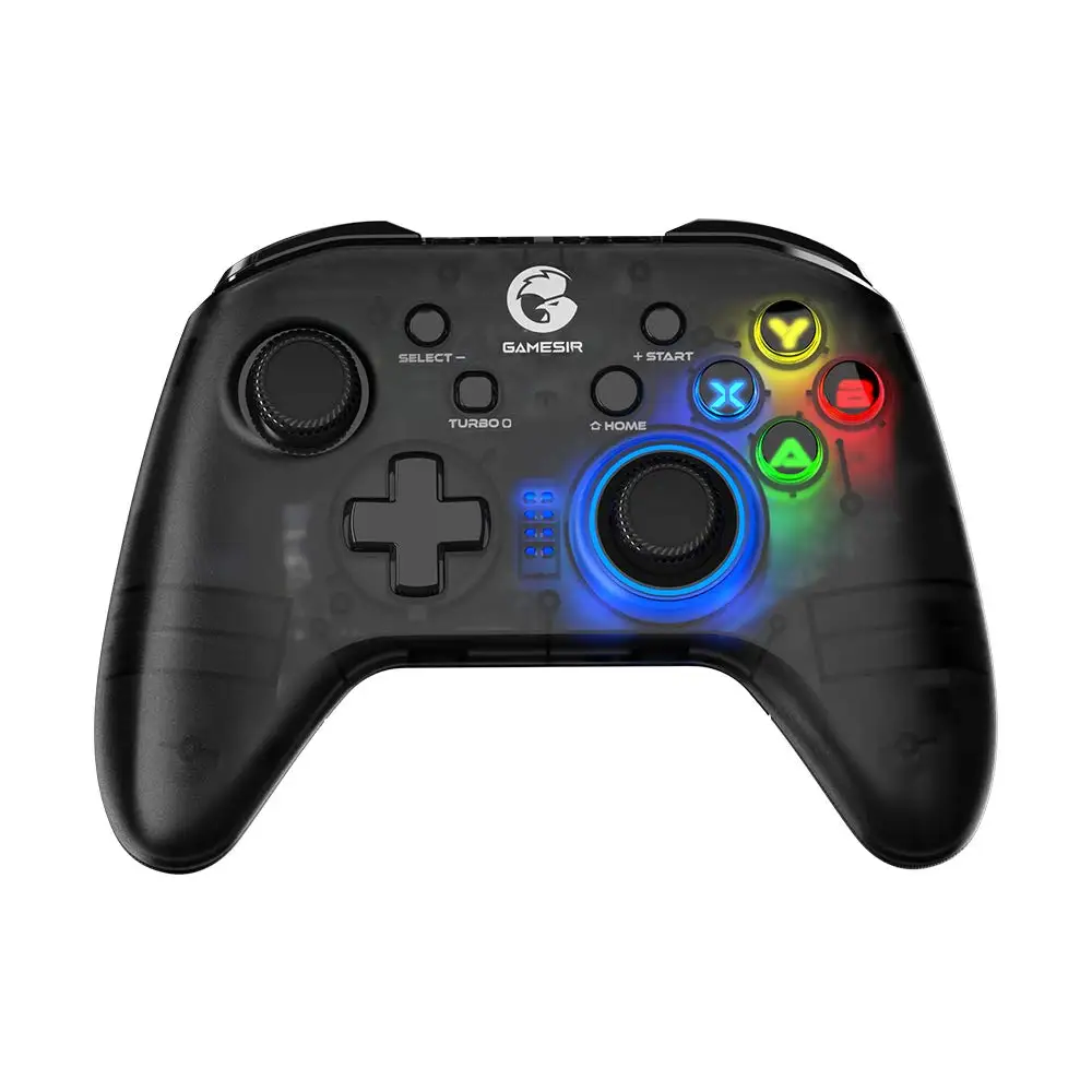 Wholesale GameSir T4 pro Semi-Transparent LED Backlight Wireless PC Gamepad  Computer Game Controller for Nintendo Switch| Alibaba.com