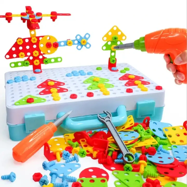 Children's Diy Disassembly And Assembly Screw Toy Family Combination ...