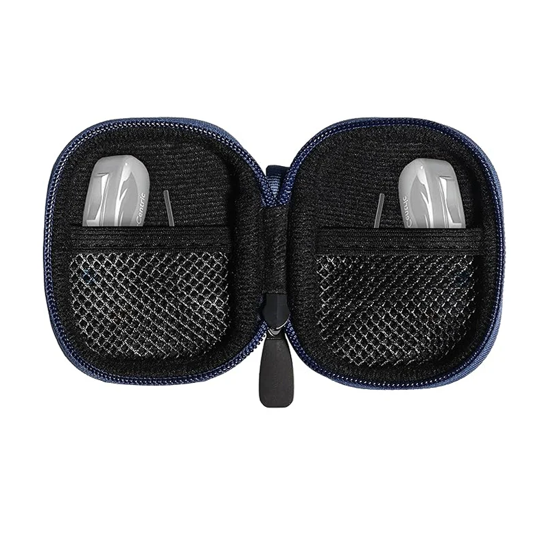 Custom Shockproof Hard Medical Devices Case Box Hearing Aid Carrying Case Box Hearing Aid Custom Case