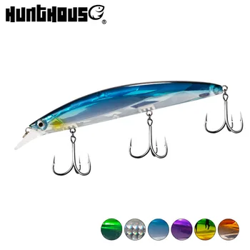 Laser Long-Tail Crankbait Luminous Floating Minnow Lure for Bass Artificial Hard Bait Without Hooks – Minnow – view 5