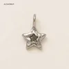 Yellow star zircon pendant-Silver