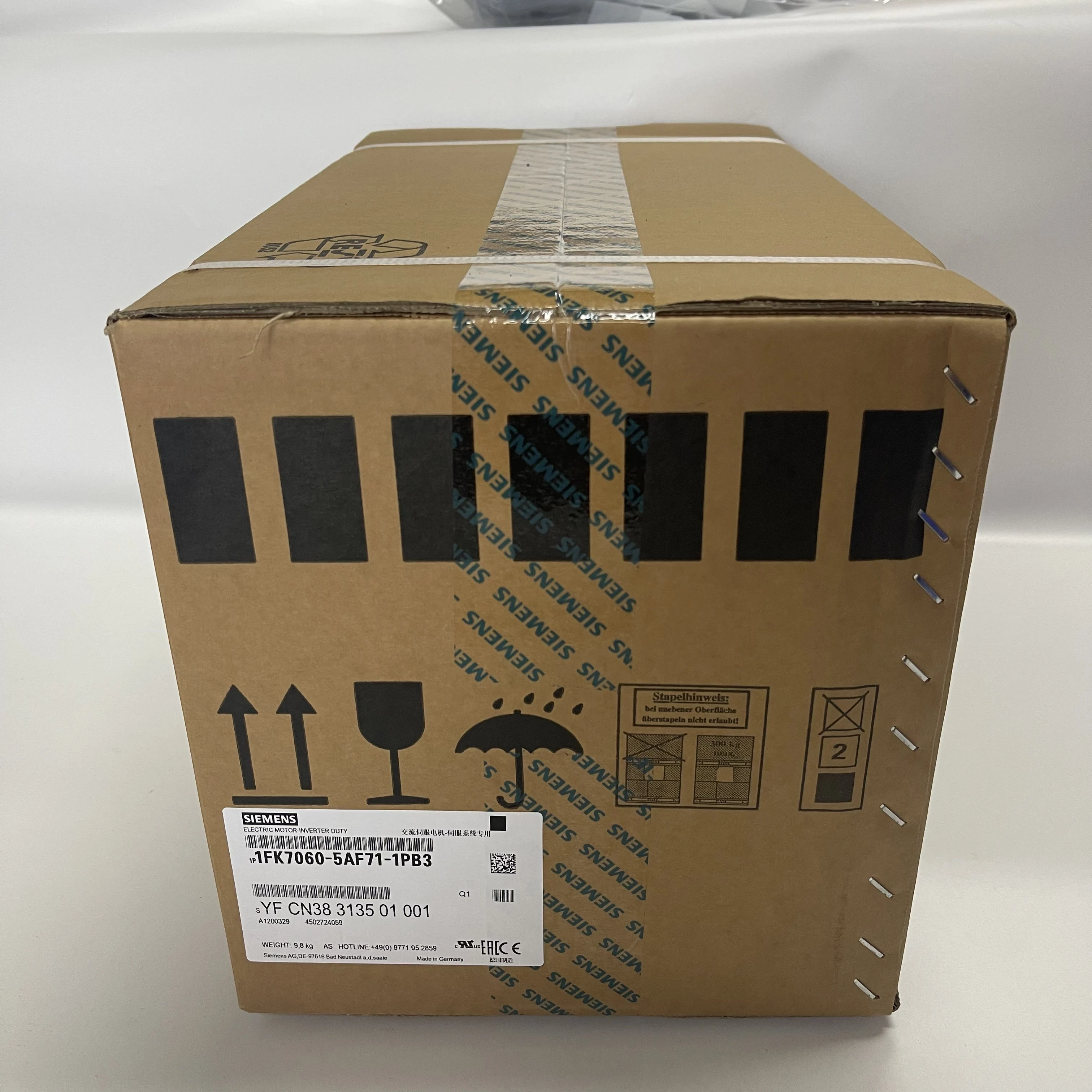 Siemens Electric Motor 1FK7060-5AF71-1PB3 Siemens Electric Motor 1FK7060-5AF71-1PB3