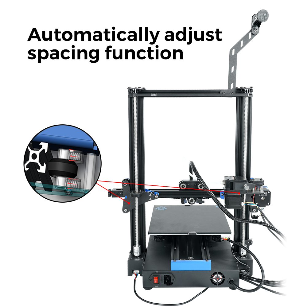 BLU-3 3D Printer Dual Z-Axis Upgrade Kit - Adaptive Tensioner