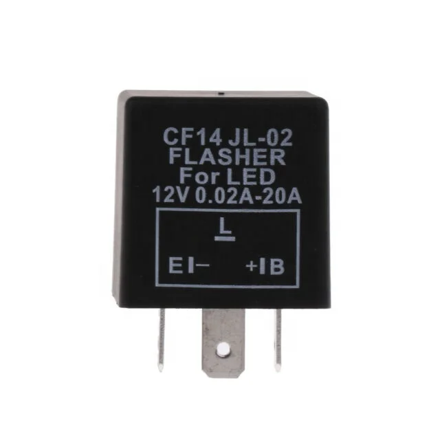 Autodragons Led Flasher Relay Cf14 Jl02 3pin 12v 0.02a20a Max.240w