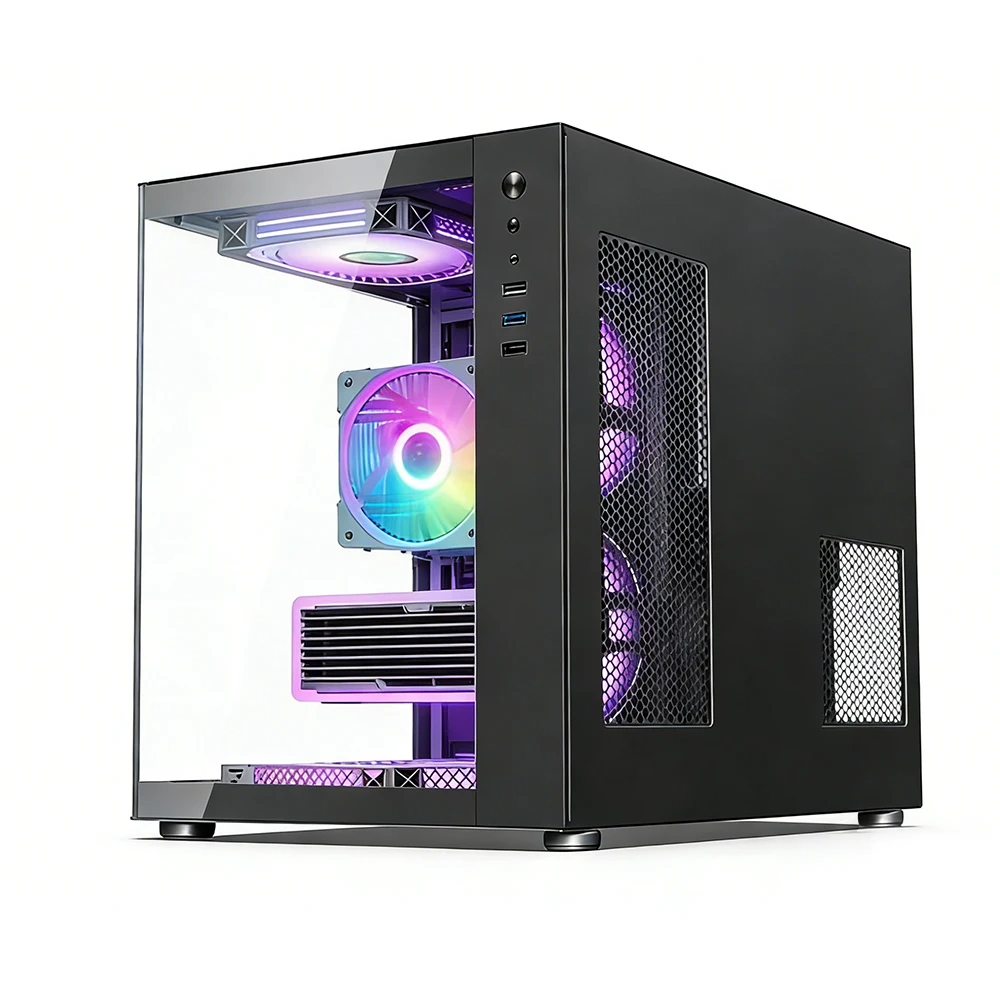 Hot-selling Intel Core I7 Rx580 8g Ddr5 Ram 32gb Ddr4 Ssd 1tb Rgb Gamer Pc Gaming Comput aperçu 3