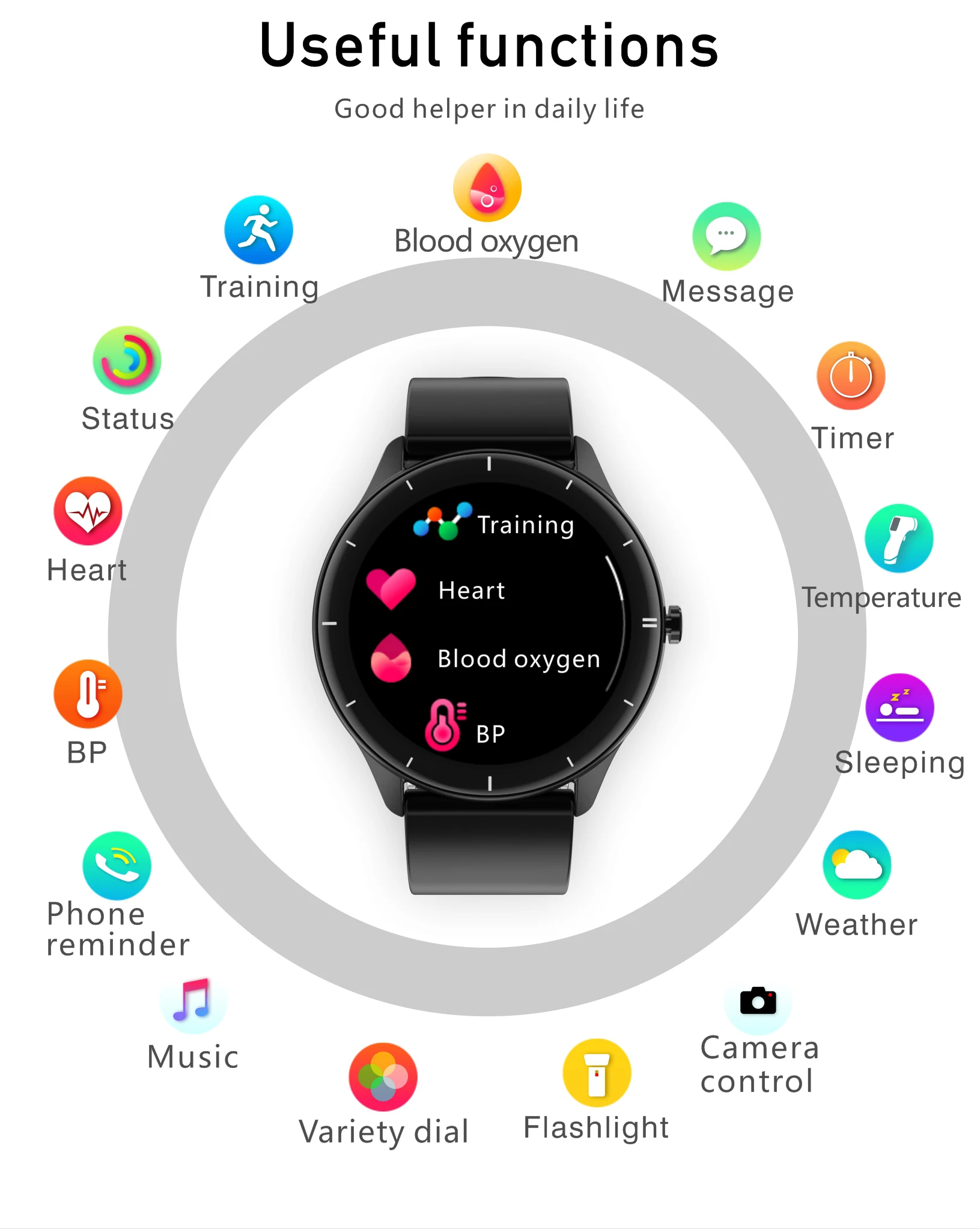 New Model Q21 Smart Watch Wristband Sports Heart Rate Blood Pressure Intelligent Smart Bracelet Smart Watch for Phone