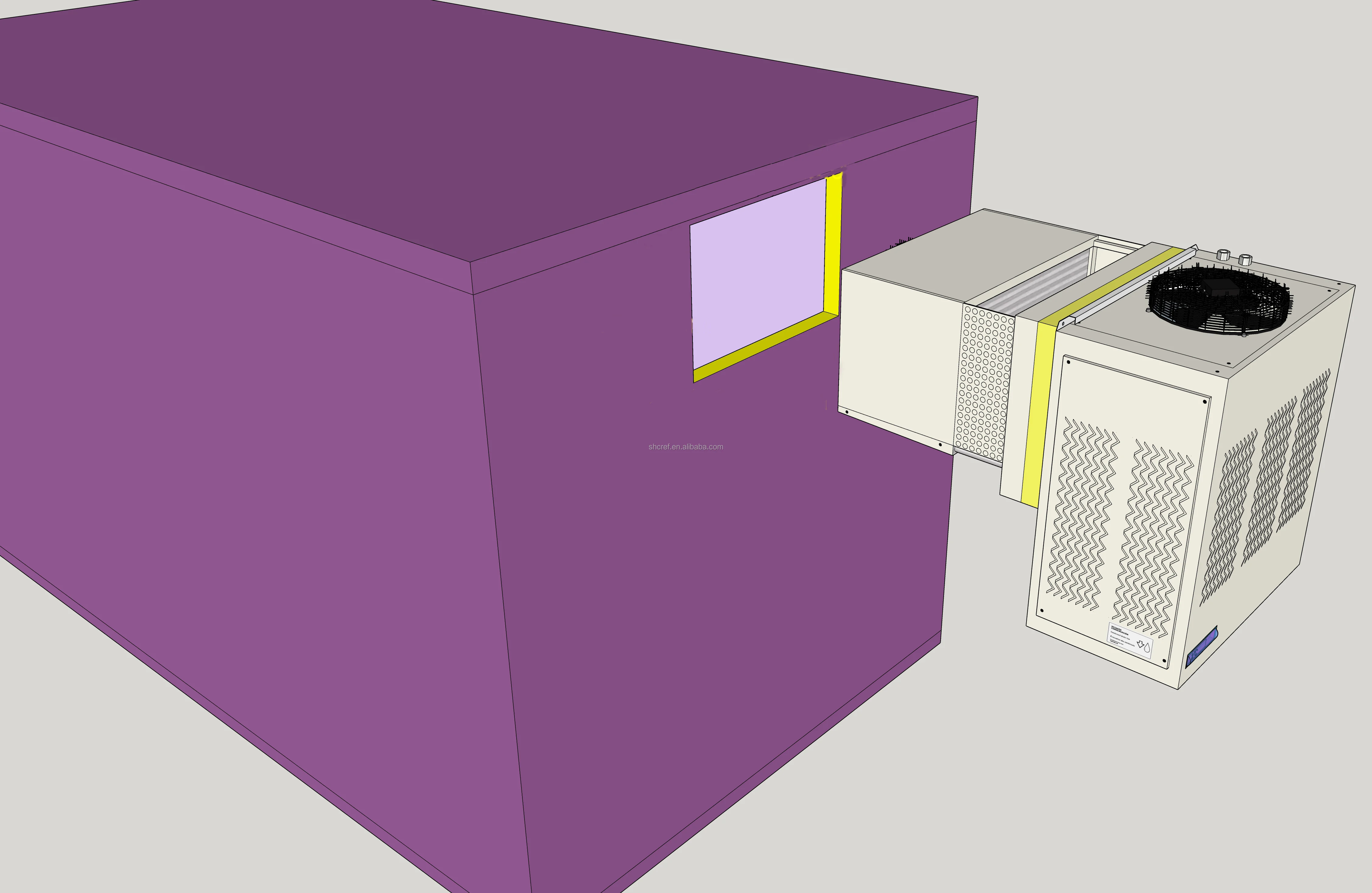 Monoblock Unit, Wall, 230 V, 5kw~10kw - detail 2