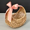 Basket+pink ribbon
