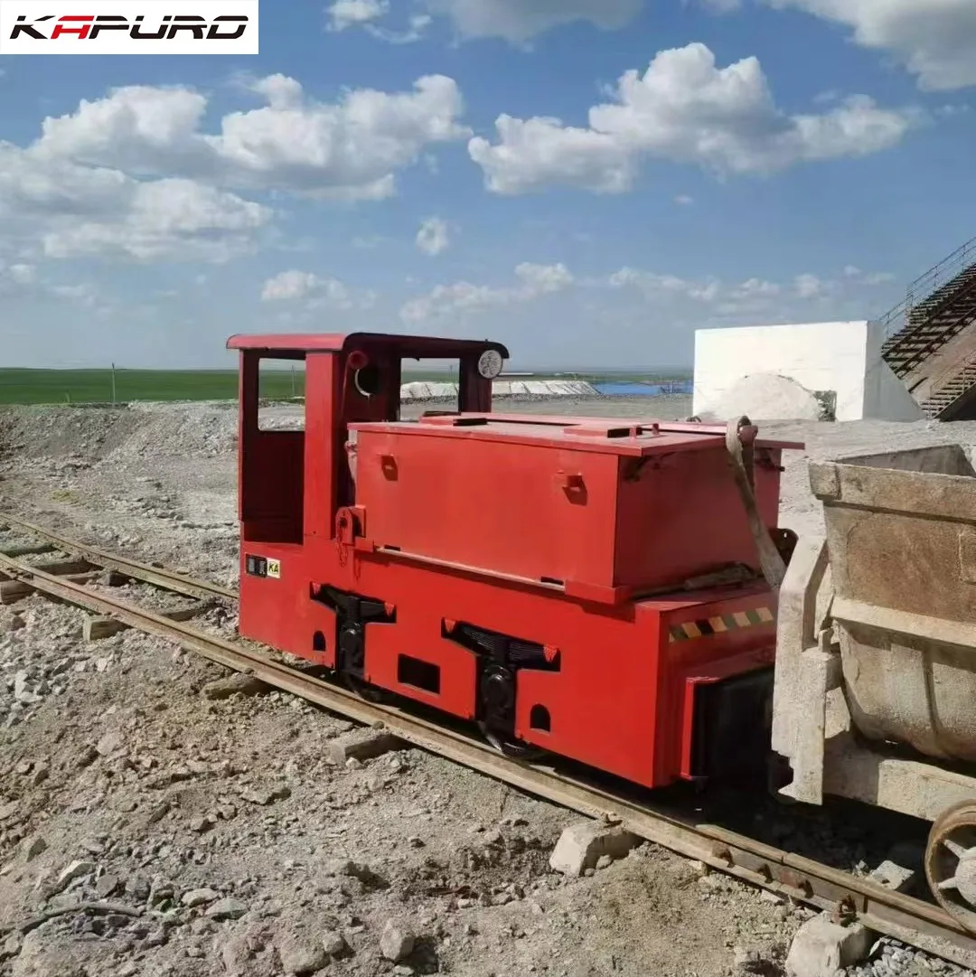 product mining explosion proof electric locomotive customizable underground tunnel narrow gauge tractor with bearing  pump 5t capacity-14