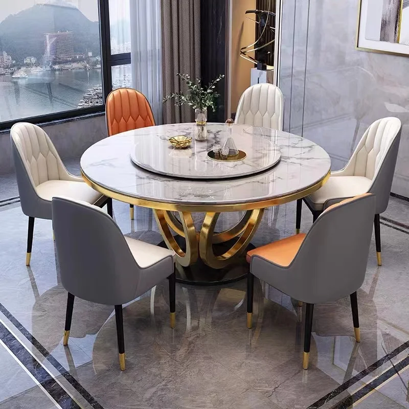 Luxury Classic Dining Room Sets 8 Chairs Table Dubai Furniture For Sale