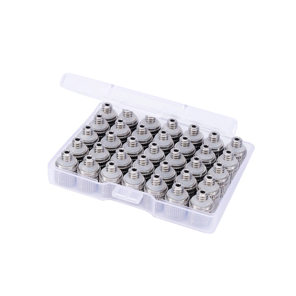 Fogland Leakproof Misting Nozzle Tees1/4 10pcs Anti-blocking Stainless ...