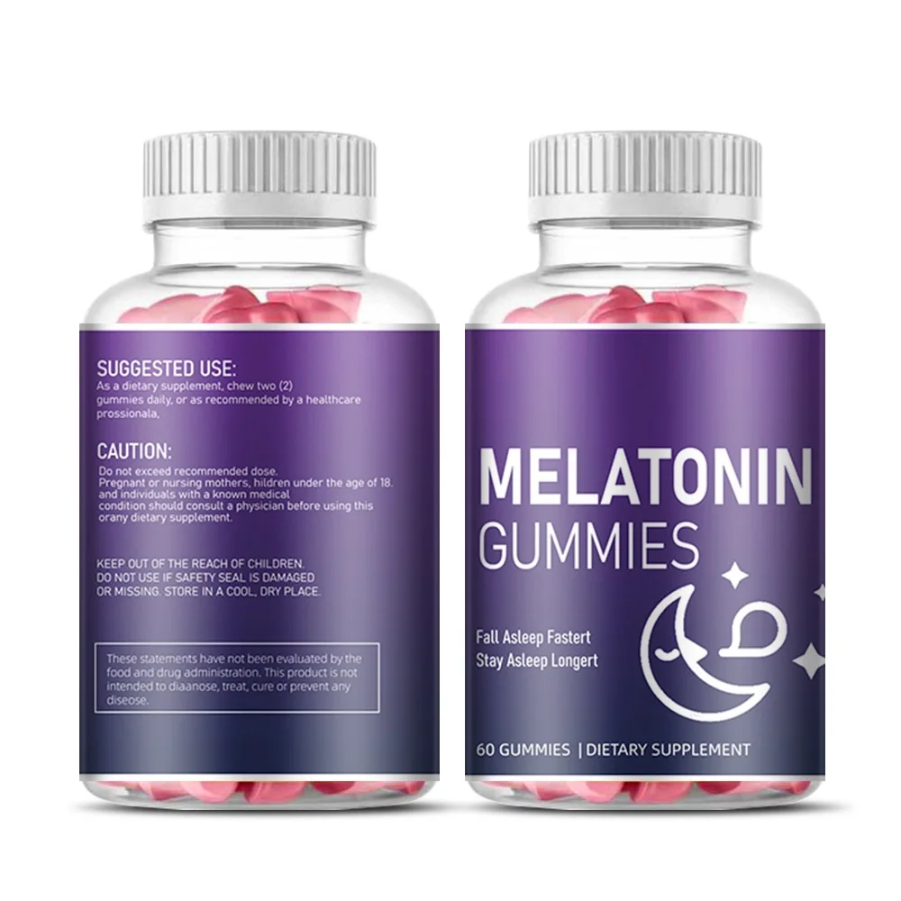 Wholesale Sleep Deep Aid Melatonina/melatonin Gummies Candy With ...