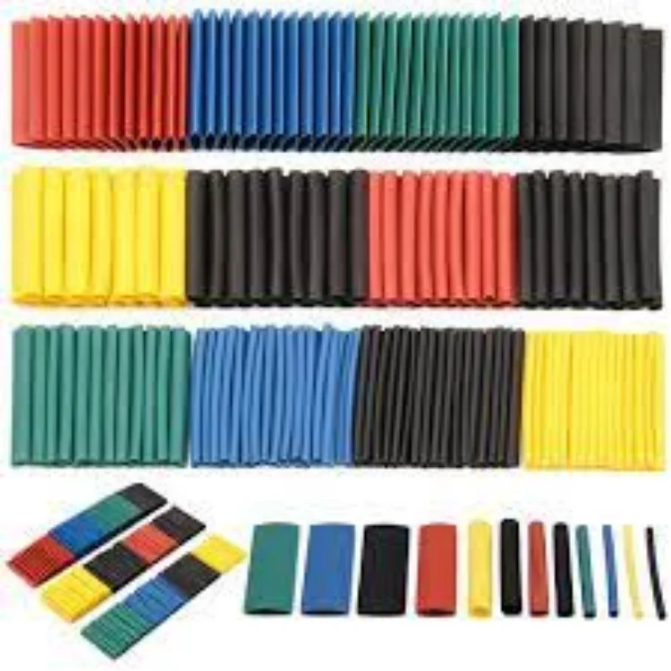 Customized cut print heat shrink tube multi-color printing 125C heat shrink tube