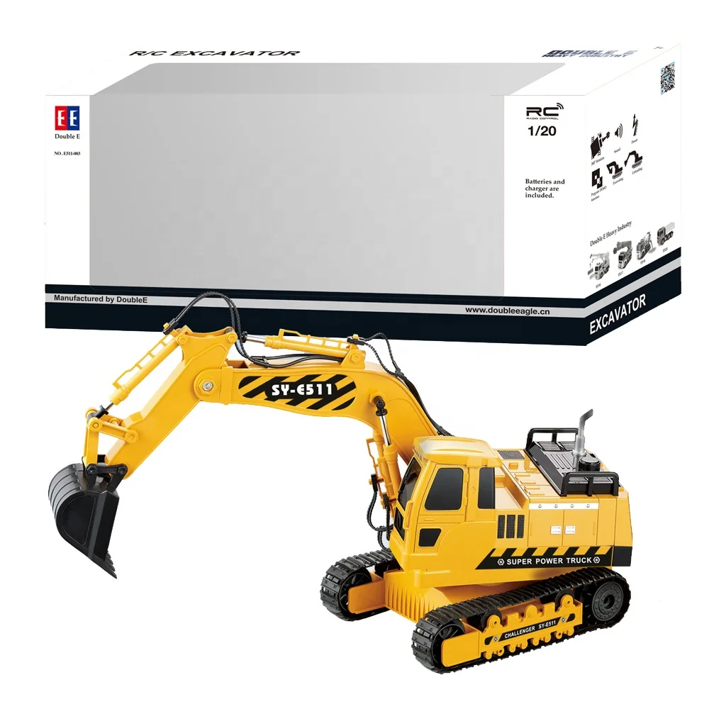 E511-003 Remote Control Excavator Car 1/20 Scale Channel