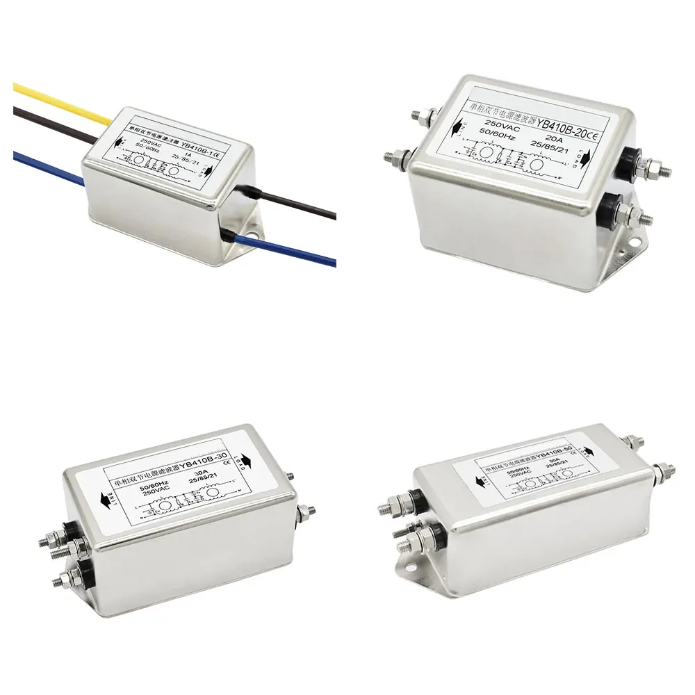 Ultra-Low Leakage Current Dual-Stage EMI Power Filter Medical Grade for Critical Equipment Safety LV Products