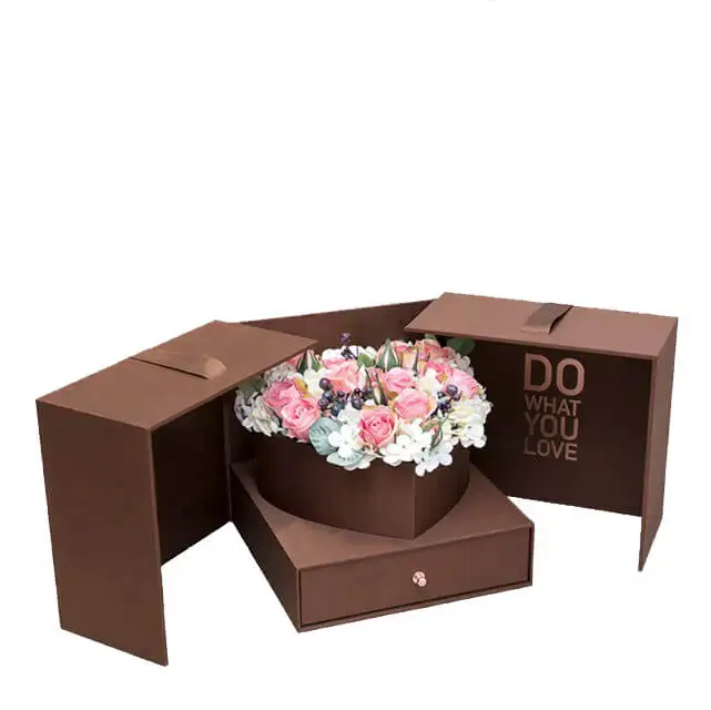 Beautiful Handbag-shaped Rose Flower Gift Box - Perfect For