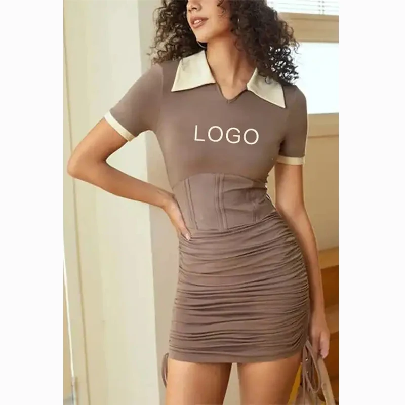 ★韓国人気★BADBLOOD★VINTAGE CLUB POLO MINI DRESS ☆韓国人気☆BADBLOOD☆VINTAGE CLUB POLO MINI DRESS