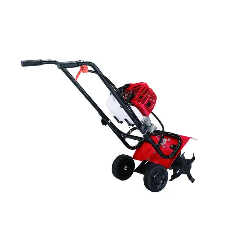 Agricultural Farming Machine Power Motor Rotavator Garden Hand Walking Micro Mini Tiller Cultivators